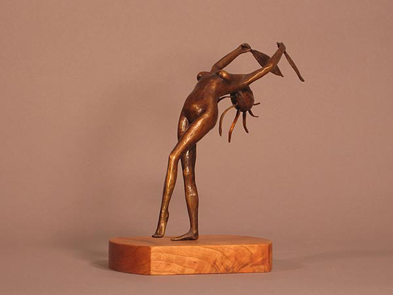 Feather Dancer I - Bronze Sculpture
