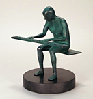 Rower (1/4 scale) - Bronze Sculpture