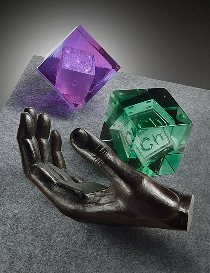Chance Roll - Bronze Sculpture