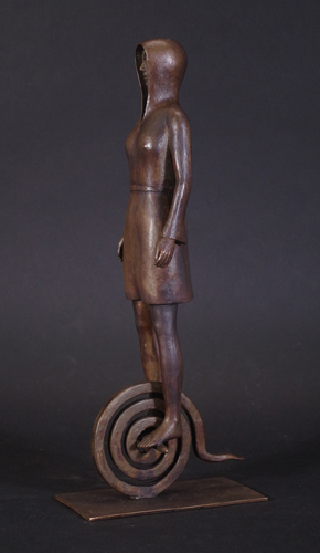 On the Road to Nirvana - Bronze Sculpture