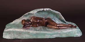 Rocked in the Deep - Bronze Sculpture