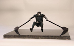 Rower (1/4 scale) - Bronze Sculpture