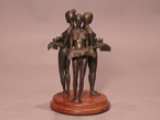 Sisters - Bronze Sculpture