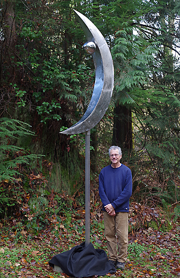 Moonscape - stainless steel