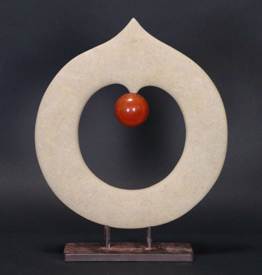 Insight #2 - Limestone Sculpture