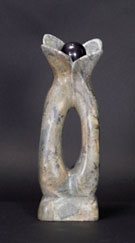 Moonflower - Stone Sculpture